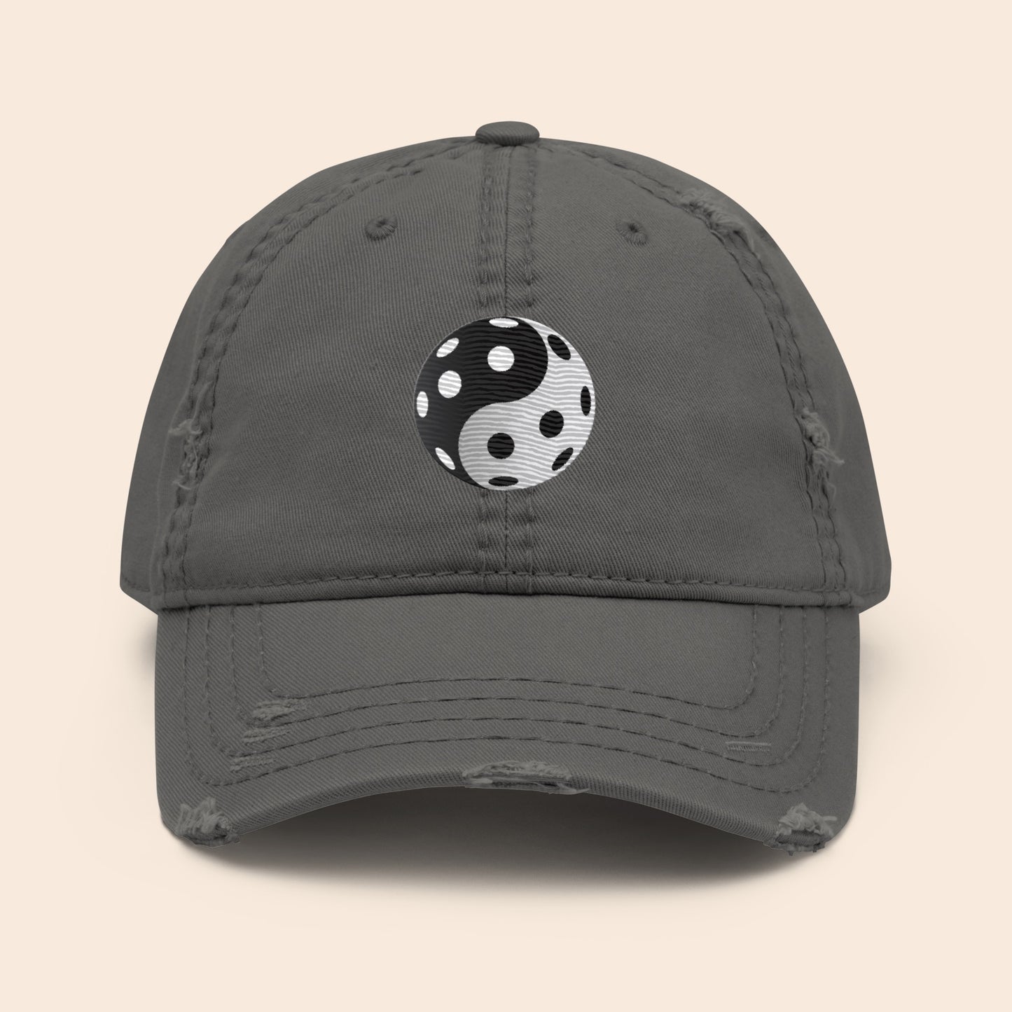 Yin-Yang Unlimited Distressed Cap