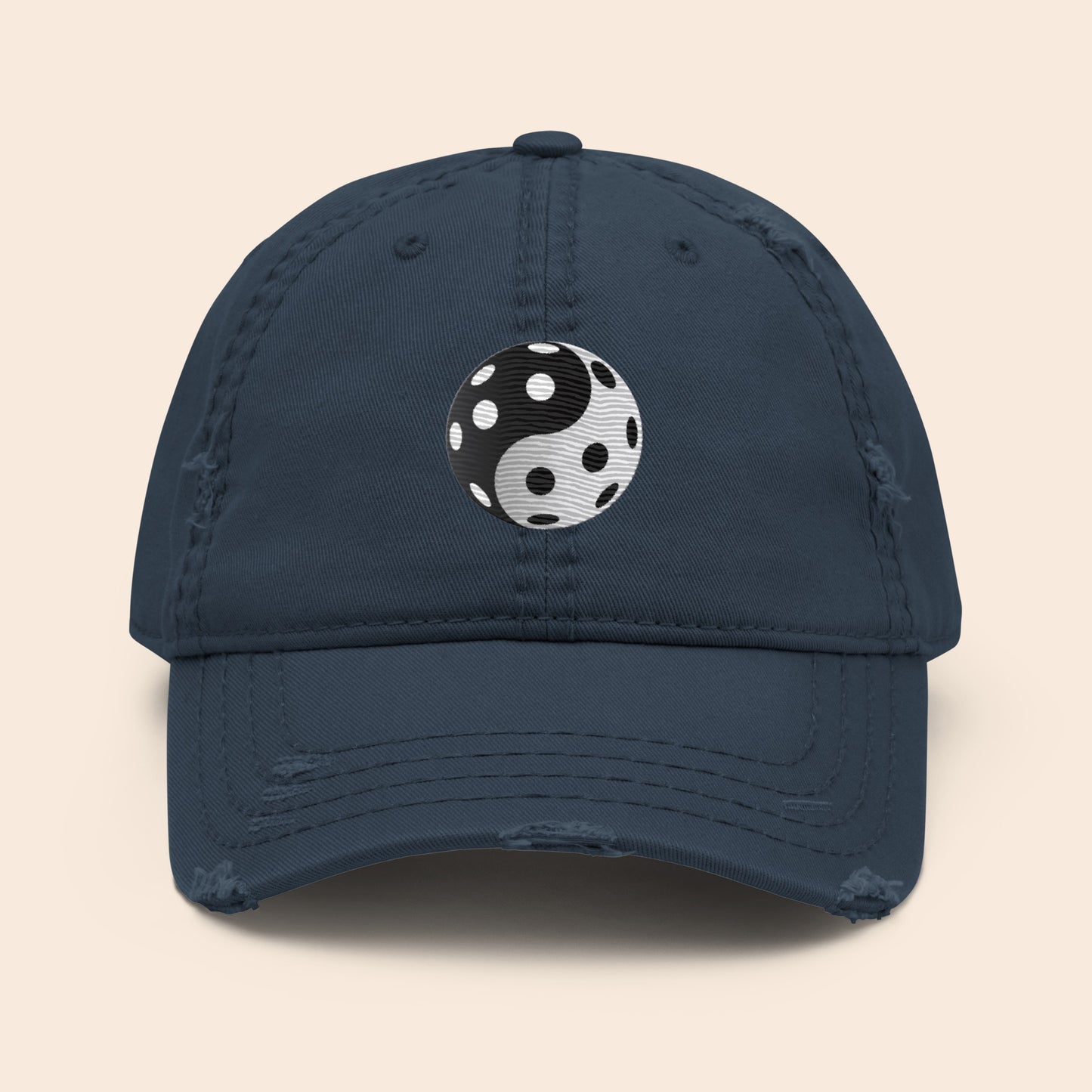Yin-Yang Unlimited Distressed Cap
