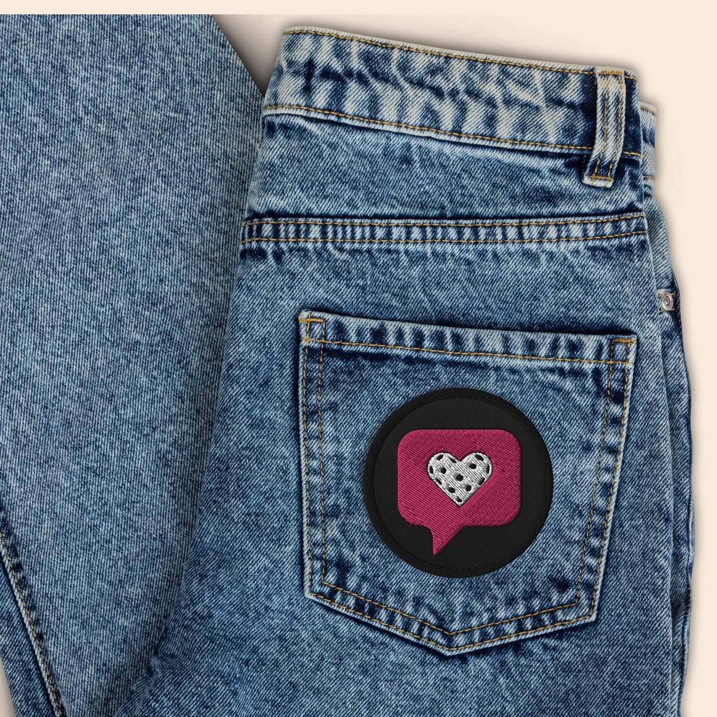 What Is Love? Embroidered Patch