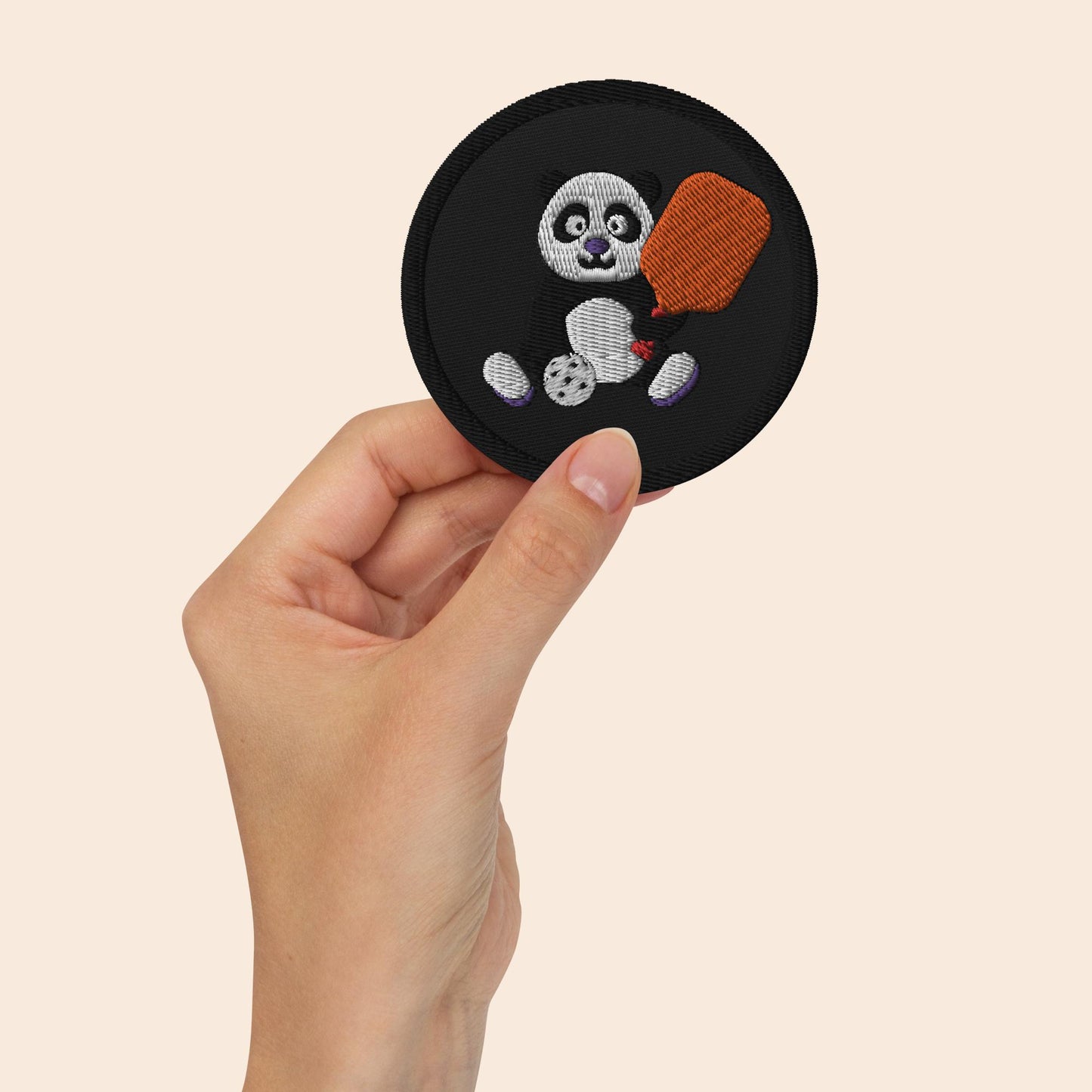 Picklepanda Embroidered Patch