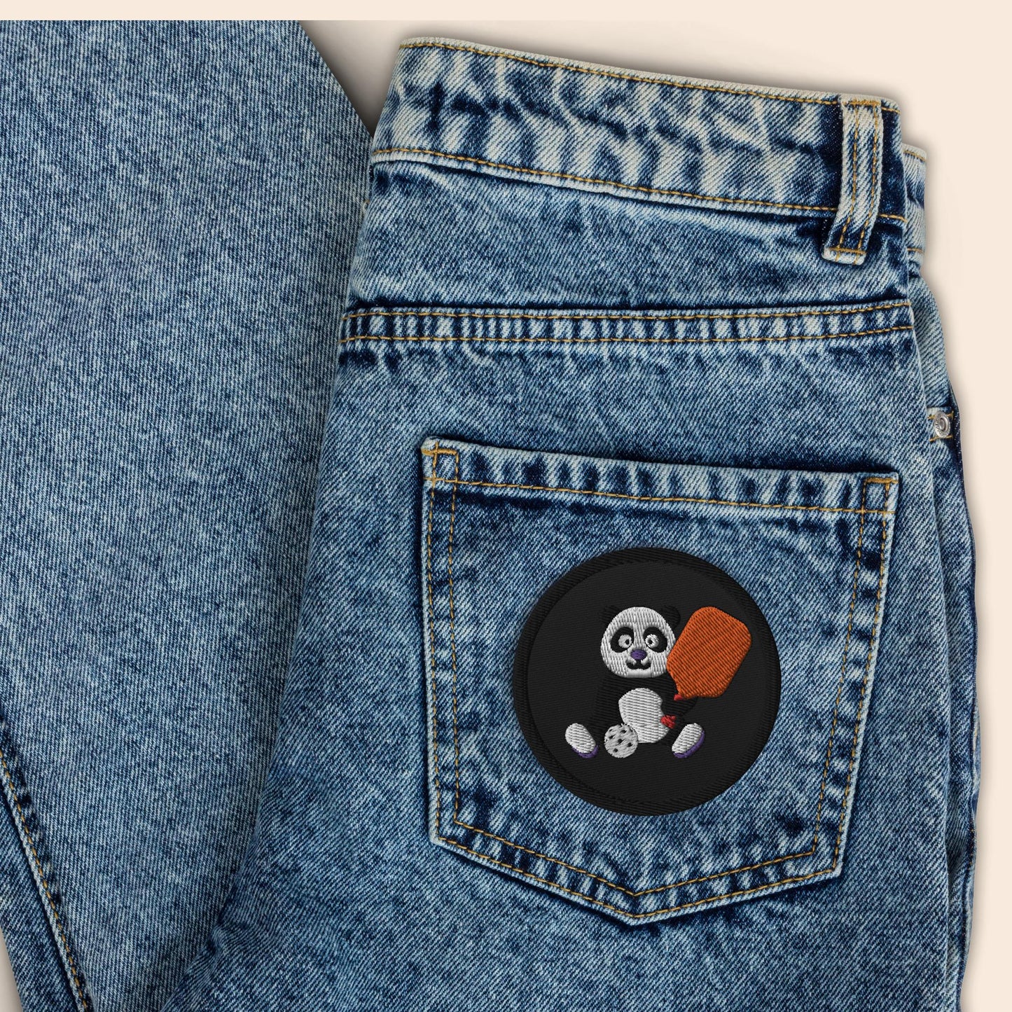 Picklepanda Embroidered Patch