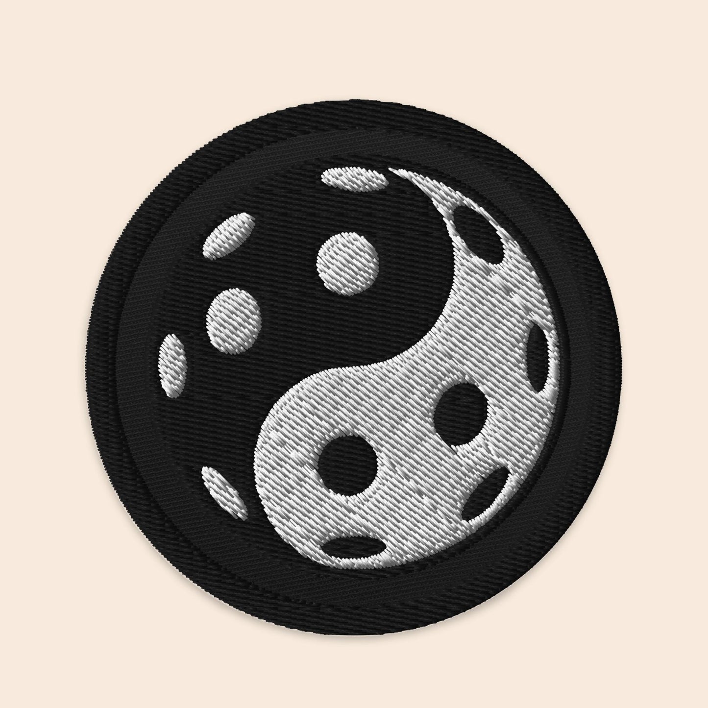 Yin-Yang Embroidered Patch