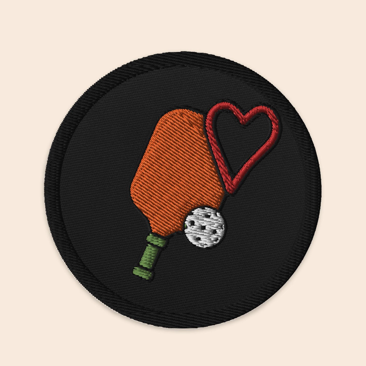Love Paddle Embroidered Patch