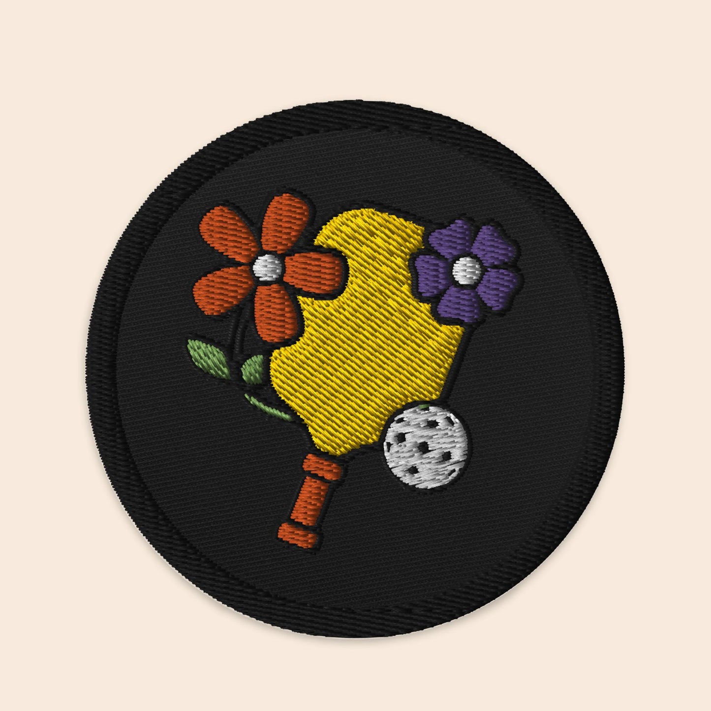 Petal Power Embroidered Patch