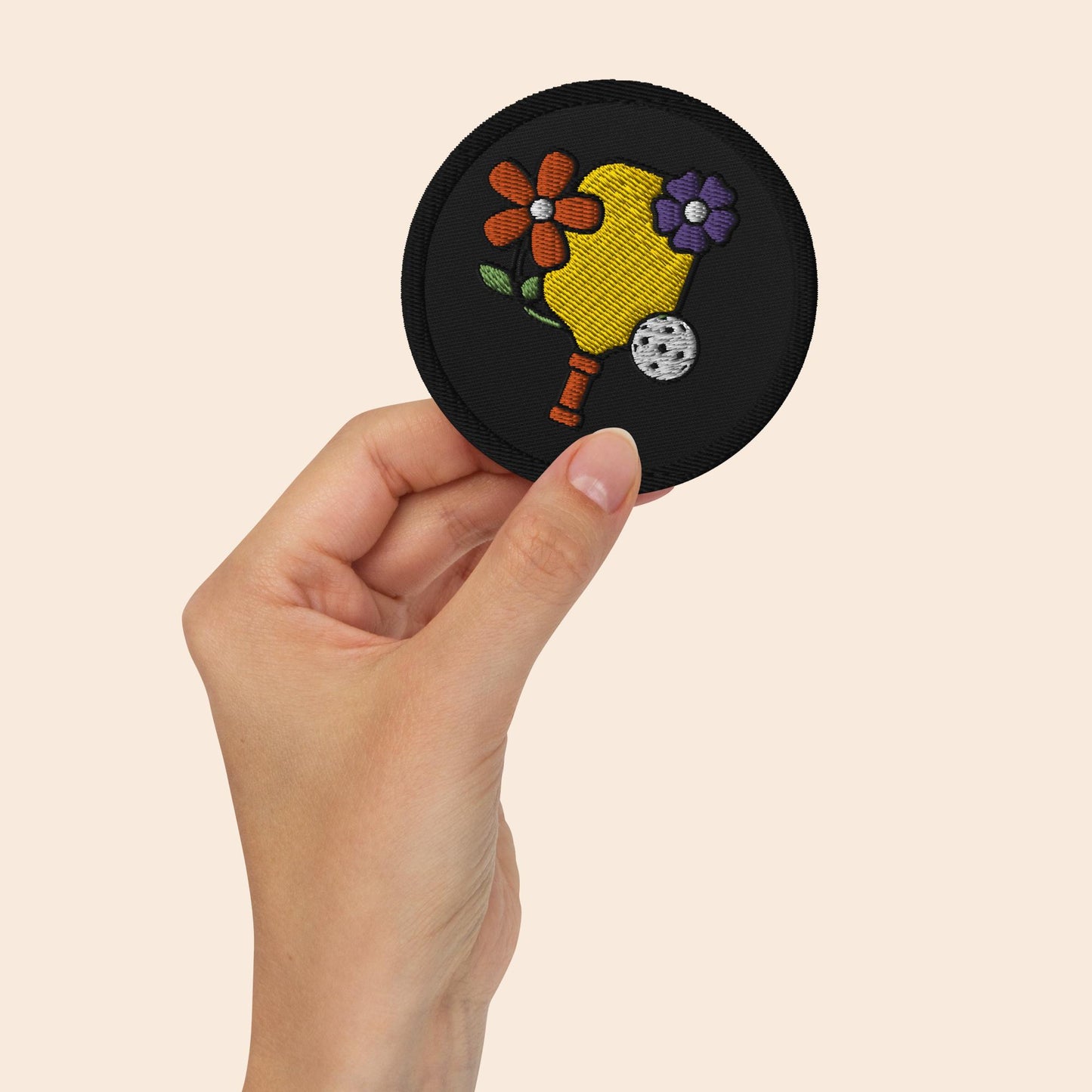 Petal Power Embroidered Patch