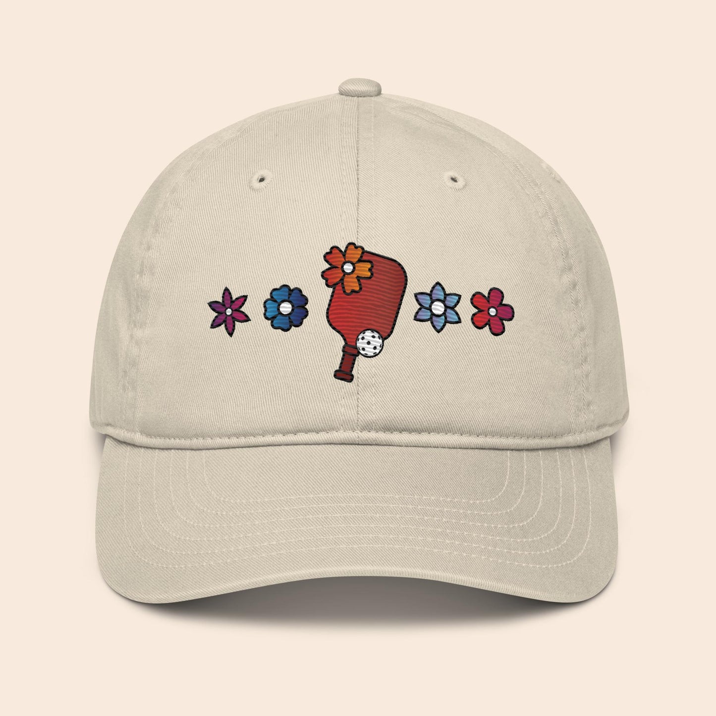 Blooming Strokes Organic Cap