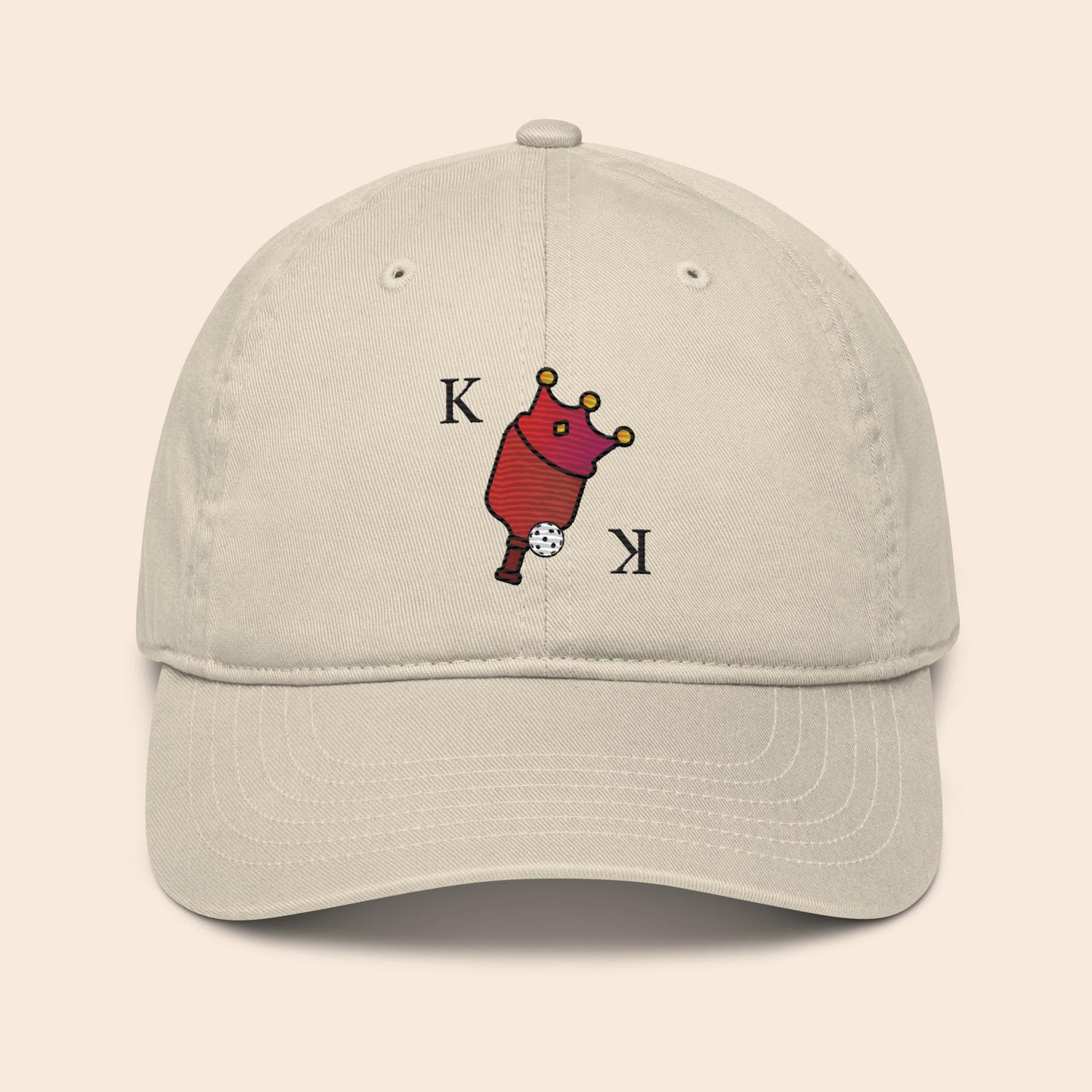 Pickleball King Organic Cap