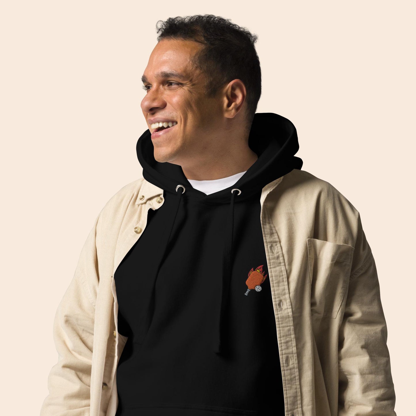 Flaming Paddle Unisex Hoodie