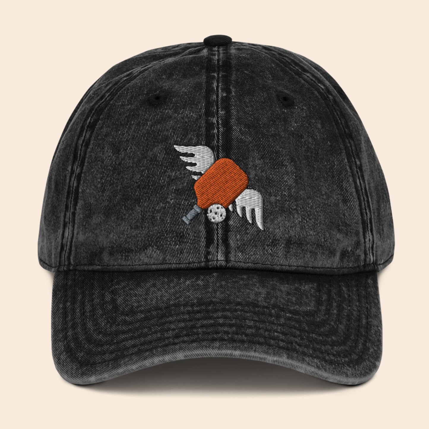 Pickleball Angel Vintage Cap