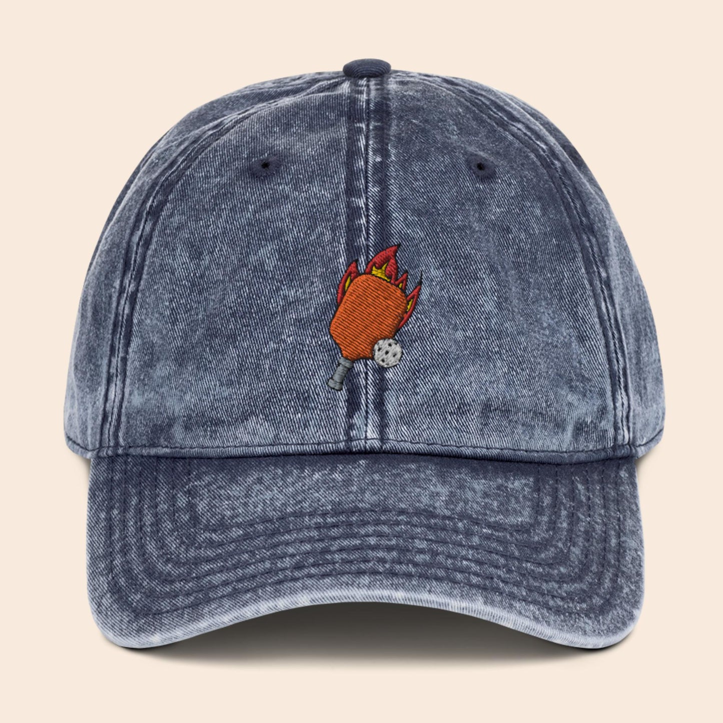 Flaming Paddle Vintage Cap