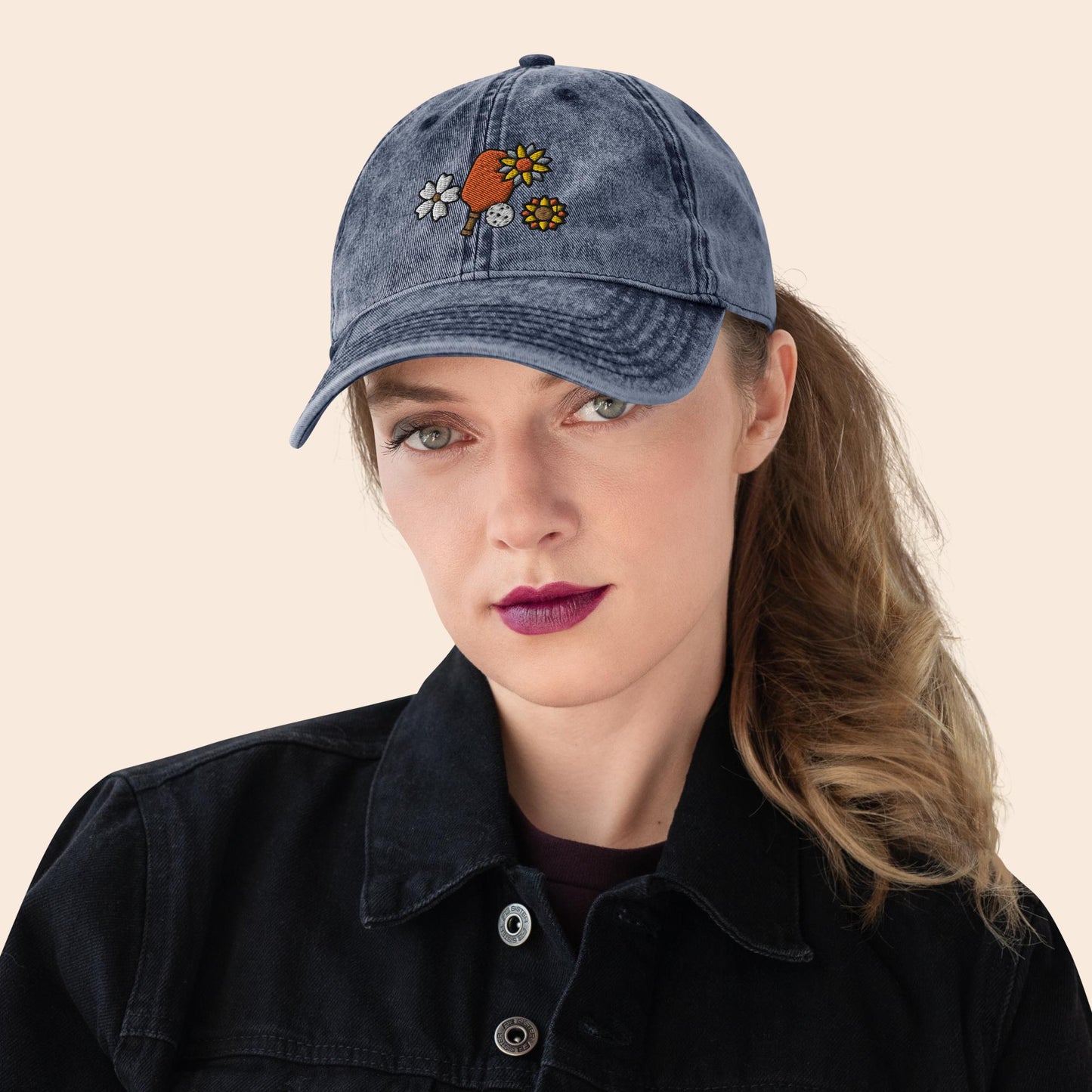 Blooming Ace Vintage Cap
