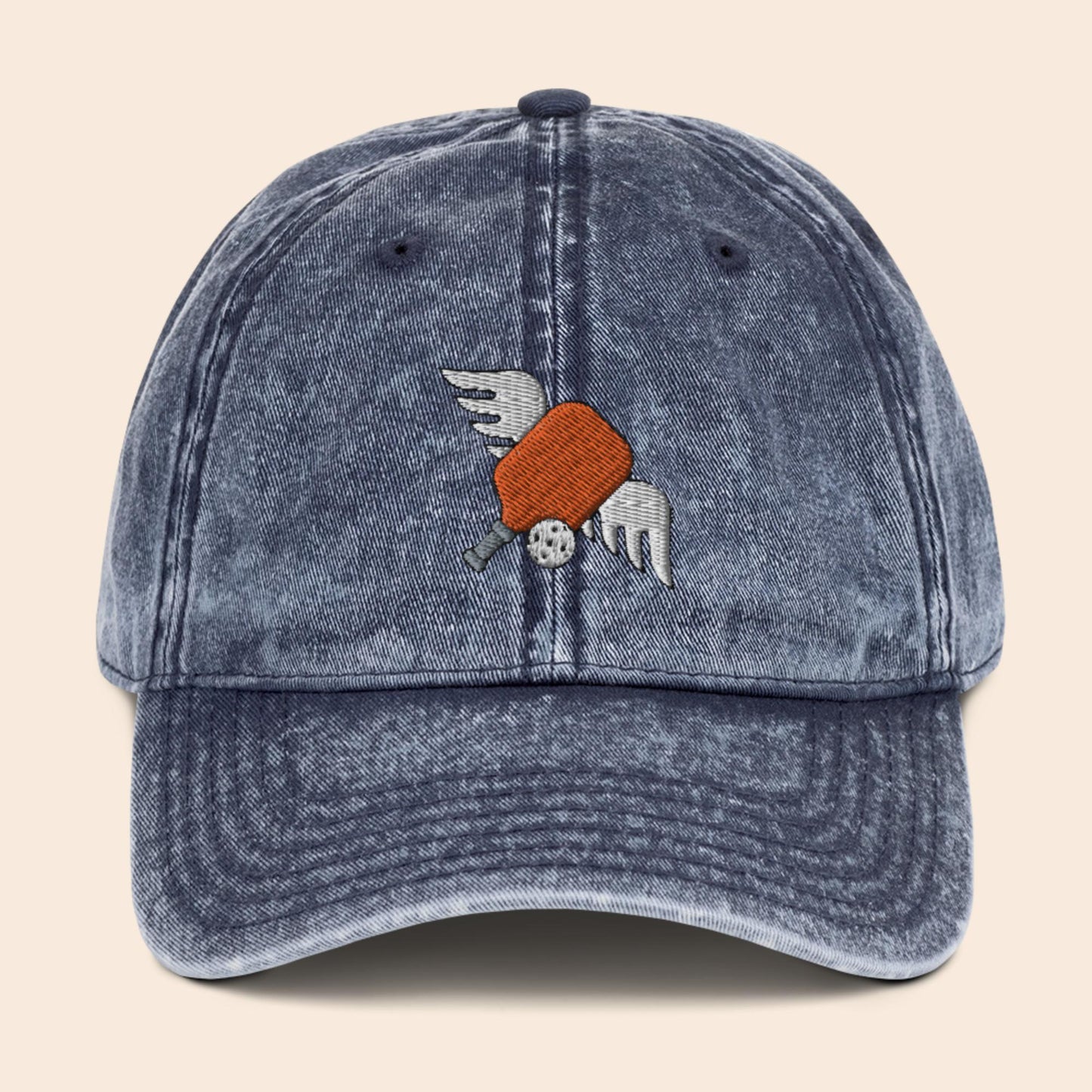 Pickleball Angel Vintage Cap