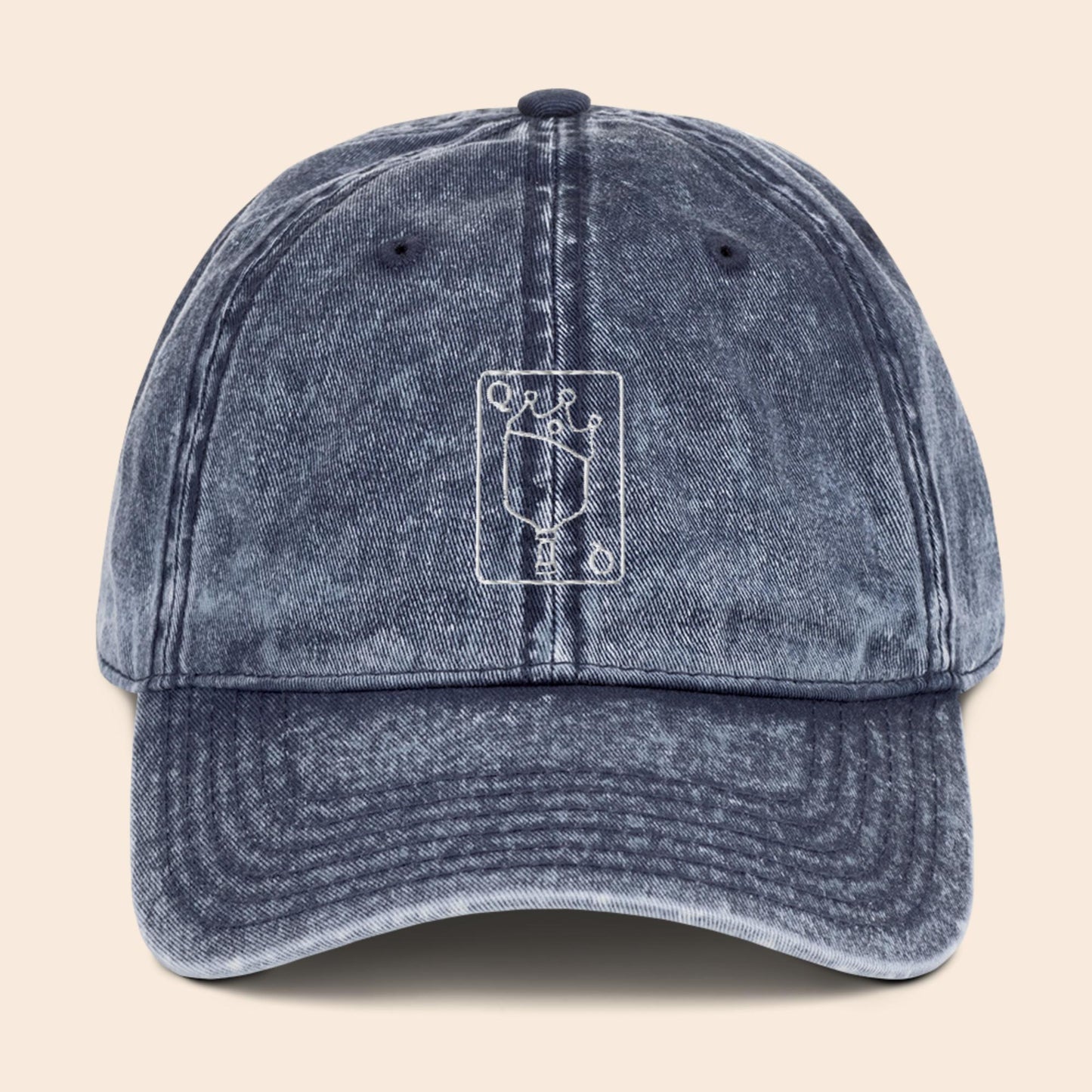 Queen Card Vintage Cap