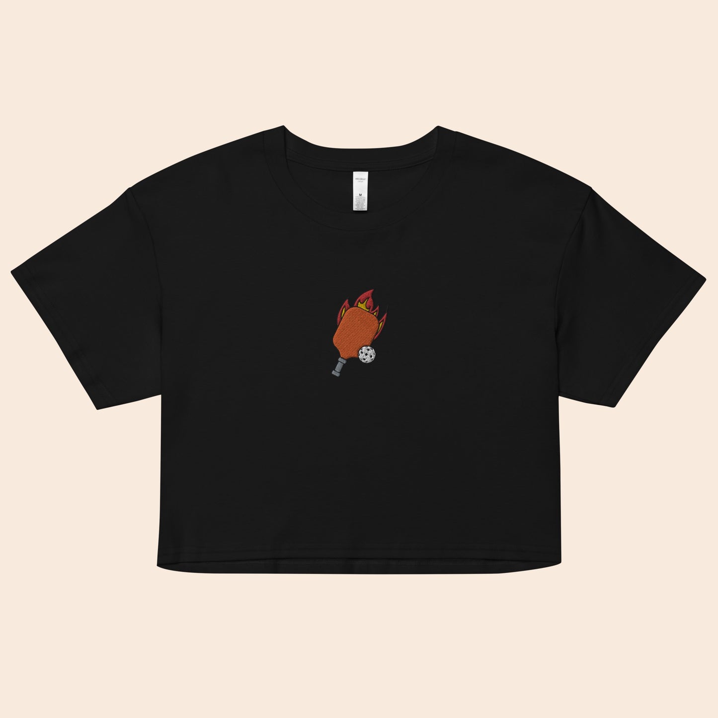 Flaming Paddle Crop Top