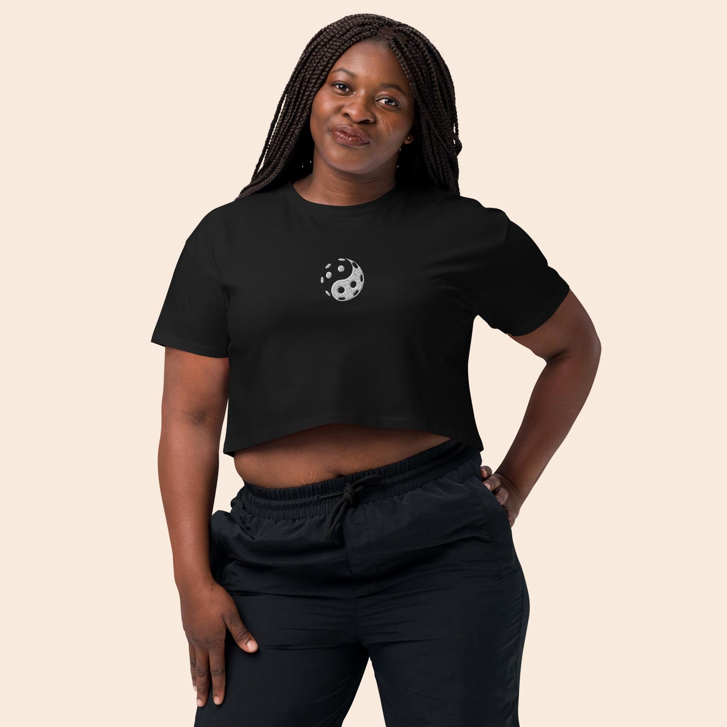 Yin-Yang Crop Top