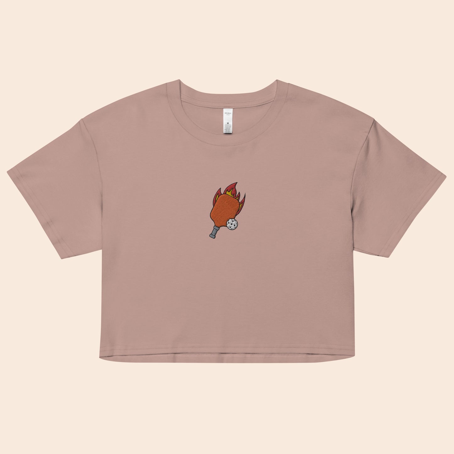 Flaming Paddle Crop Top