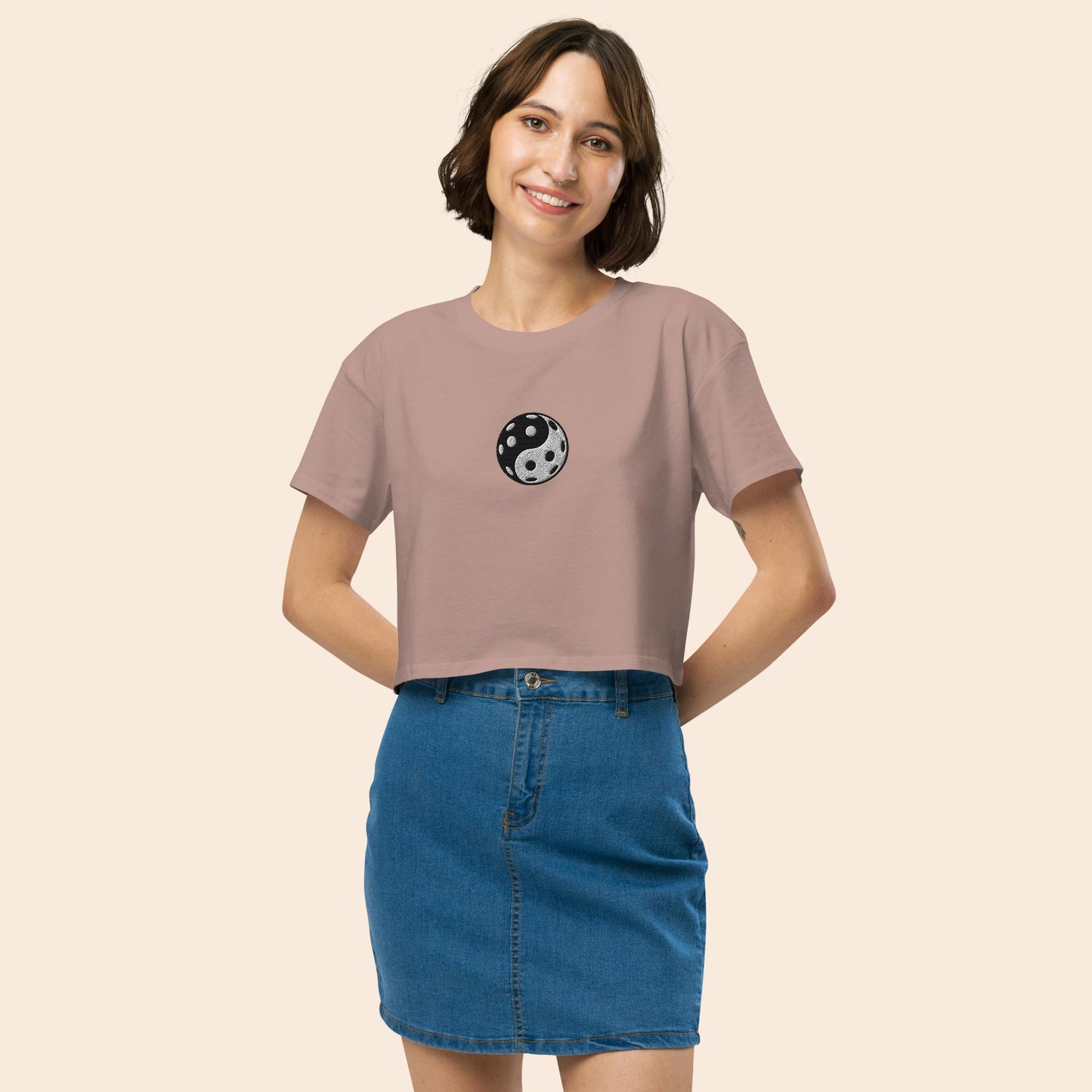 Yin-Yang Crop Top