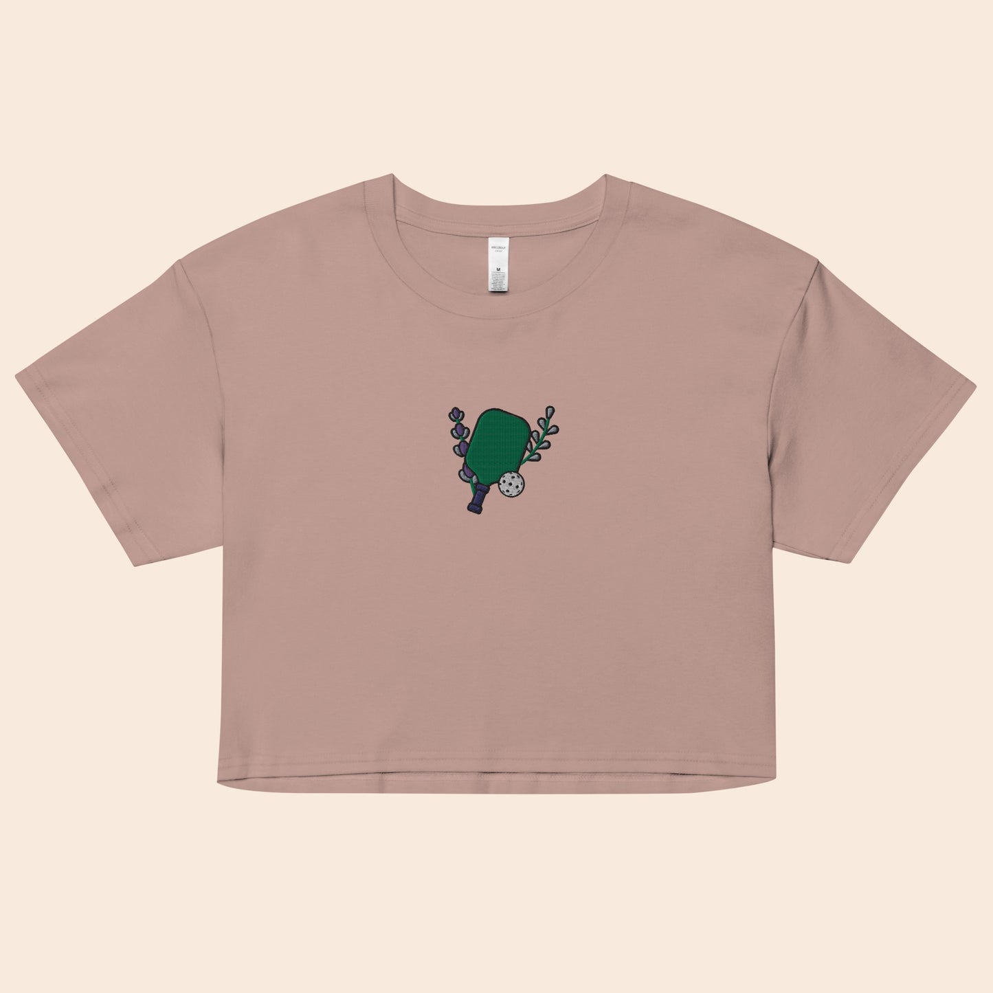 Lavender Paddle Crop Top