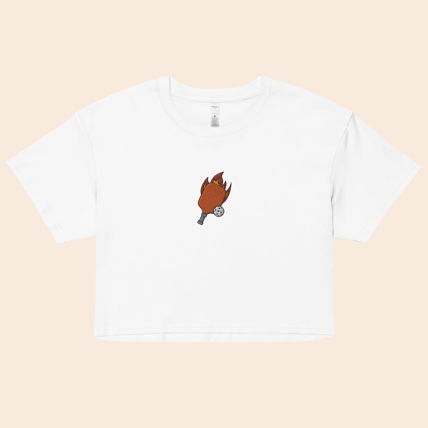 Flaming Paddle Crop Top