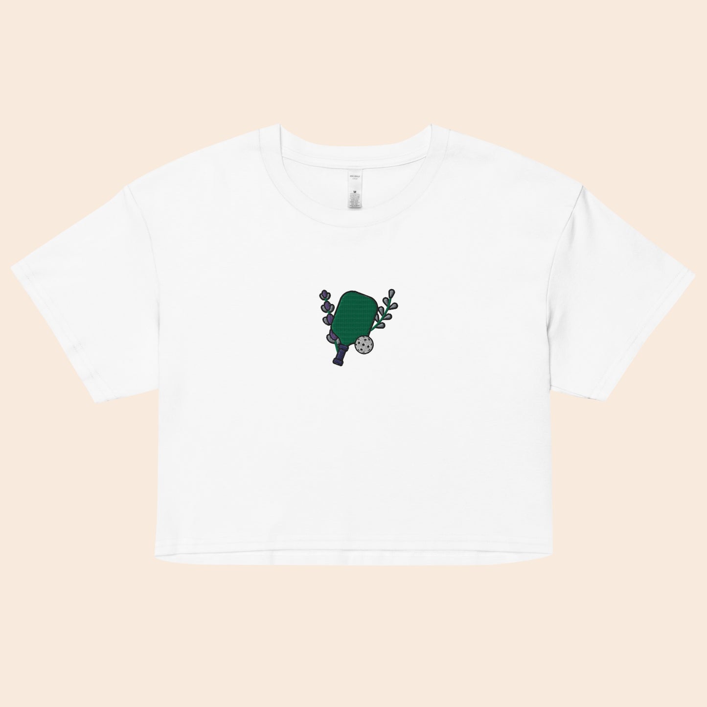 Lavender Paddle Crop Top