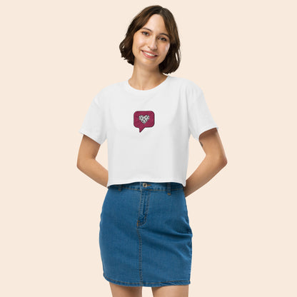 What Is Love? Crop Top