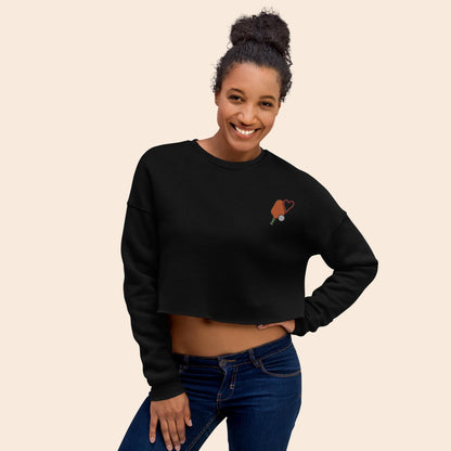 Love Paddle Crop Sweatshirt